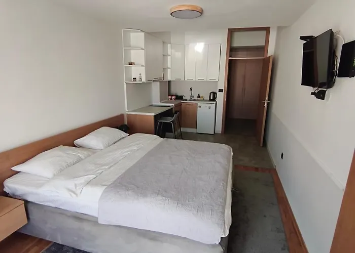 Comfortable Studio For 2 - Ljubovic Hill View דירה פודגוריצה